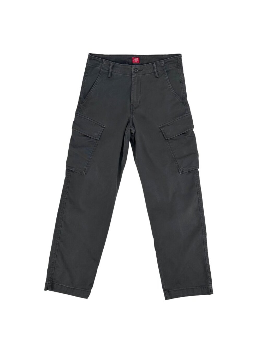 Levis XX Mens Cargo Taper  Pants W31 L30 Gray Cotton Blend With Pockets